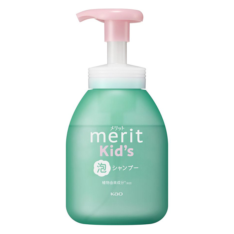 メリットキッズ泡で出てくるシャンプー ポンプ 330ml ナチュラルフローラルのやさしい香り