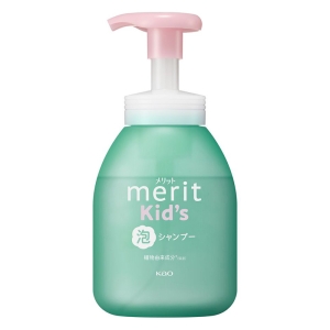 メリットキッズ泡で出てくるシャンプー ポンプ 330ml ナチュラルフローラルのやさしい香り
