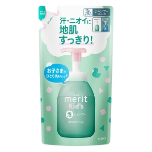 メリットキッズ泡で出てくるシャンプー つめかえ用 270ml ナチュラルフローラルのやさしい香り