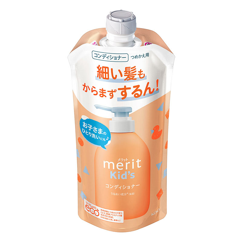 メリットキッズコンディショナー つめかえ用 285ml ナチュラルフローラルのやさしい香り