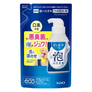 ピュオーラ 泡ハミガキフレッシュミント つめかえ用【医薬部外品】 100mL