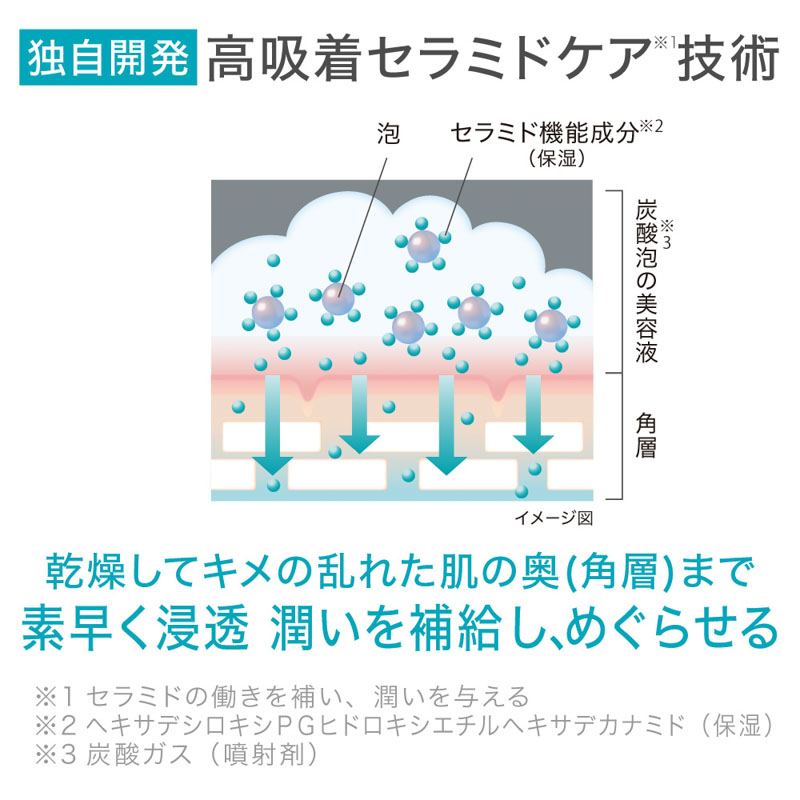 キュレル 潤浸保湿 泡美容液 120g【医薬部外品】