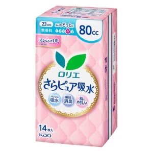 ロリエ さらピュア吸水 80cc 14枚 無香料