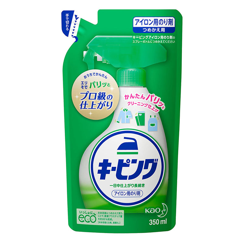 アイロン用のり らく～にのりづけキーピング つめかえ用 350ml