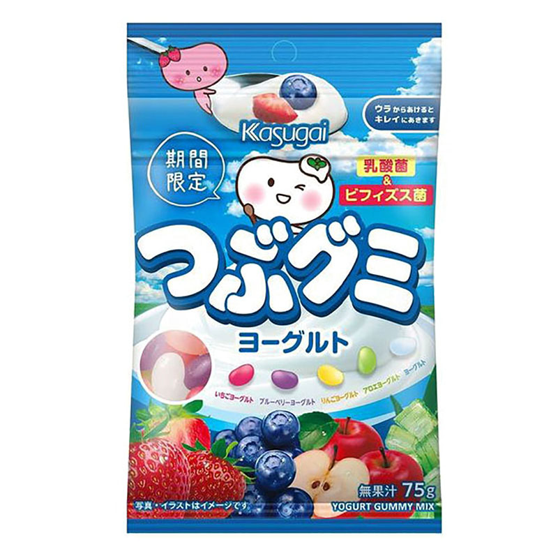 つぶグミヨーグルト 75g