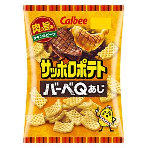 サッポロポテト バーべQあじ 72g