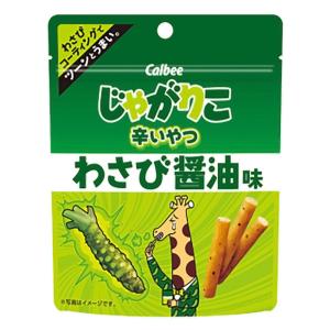 じゃがりこ 辛いやつわさび醤油味 38g