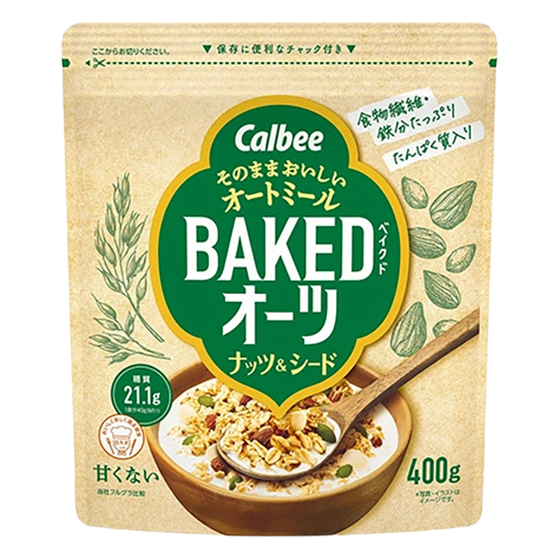 ベイクドオーツ ナッツ＆シード 400g