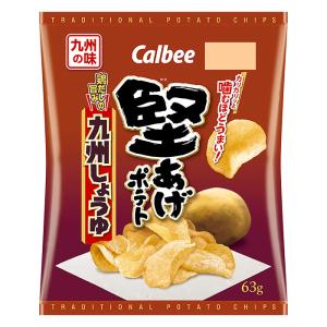 堅あげポテト 九州しょうゆ 63g