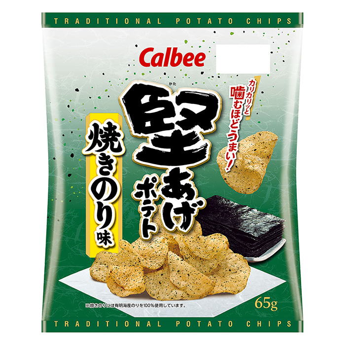堅あげポテト 焼きのり味 65g