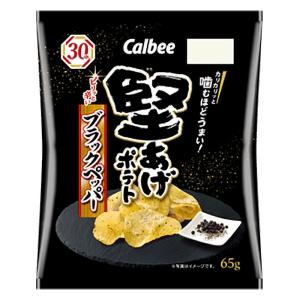堅あげポテト ブラックペッパー 65g