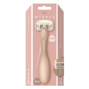 miness ボディカミソリ本体替刃2個付き