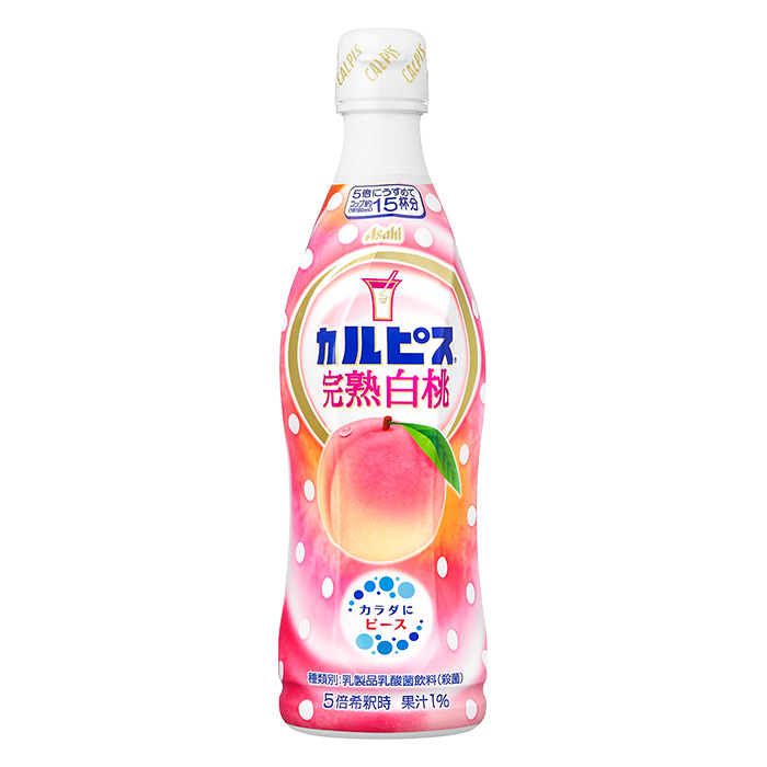 カルピス完熟白桃 470ml