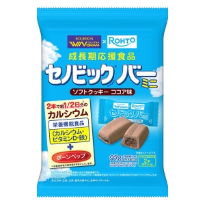 ウイングラム セノビックバーミニソフトクッキーココア味 97g【栄養機能食品】