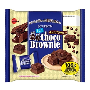 ミニ濃厚チョコブラウニー 106g