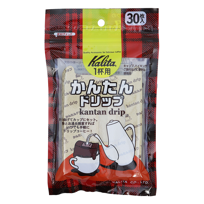 かんたんドリップ コーヒーフィルター 1杯用 30枚入 8029