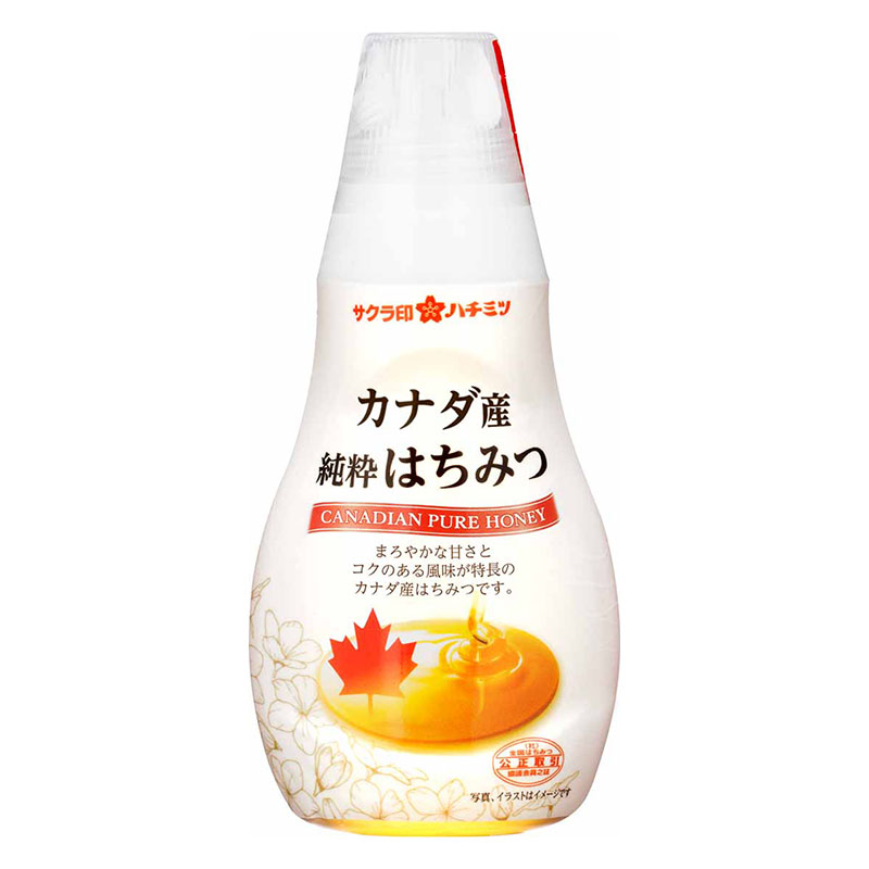 加藤美蜂園本舗 サクラ印 カナダ産純粋はちみつ 145g