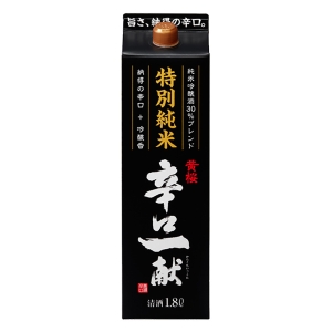 黄桜 特別純米辛口一献 1.8L