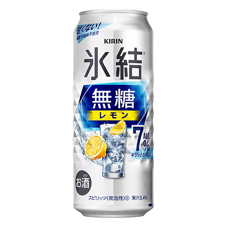 氷結 無糖レモン 7% 500ml