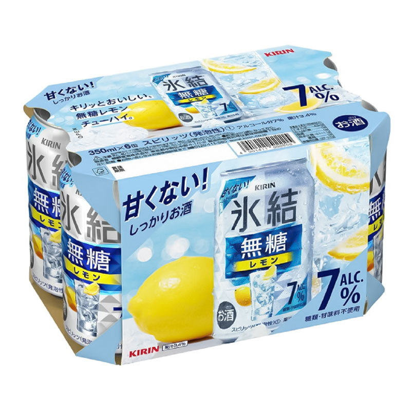 氷結 無糖レモン 7% 350ml×6缶