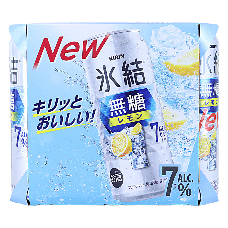 氷結 無糖レモン 7% 500ml×6缶