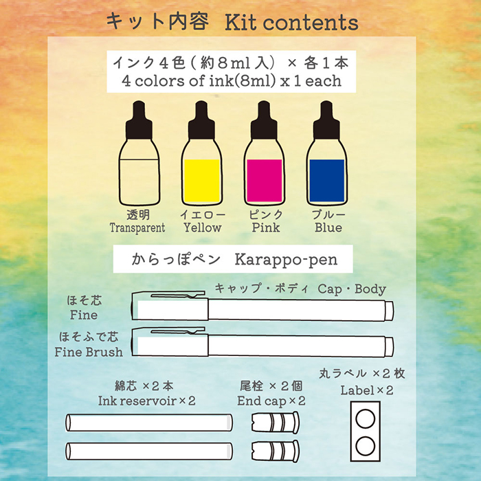 インク作りからっぽペン （1本×77g）