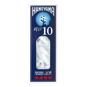 カメヤマローソク灯しび10 極小豆ダルマ 120g