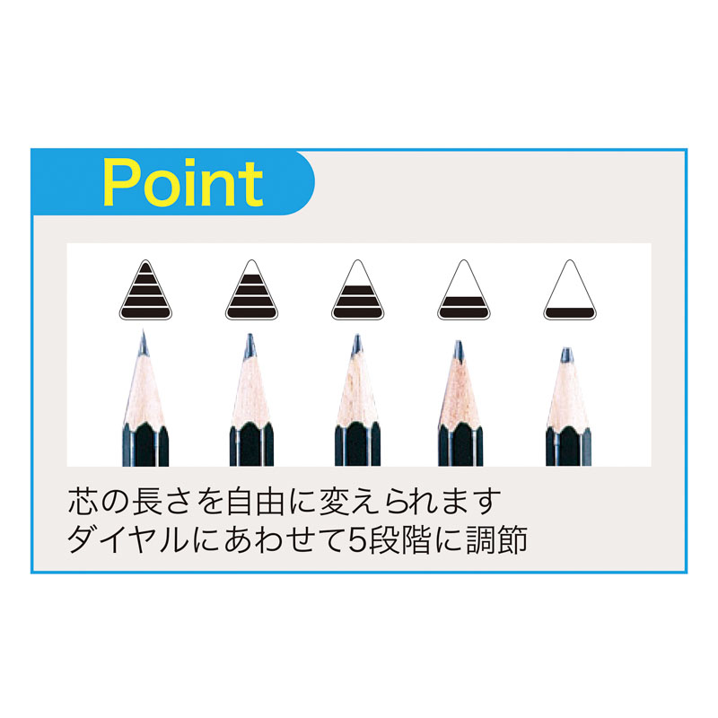 小型鉛筆削り パープル