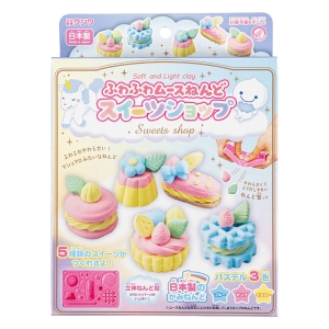 ふわふわムースねんど ミニスイーツショップ