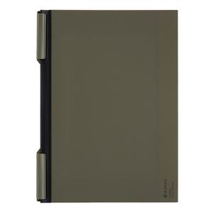 クリップノート<BIZRACK>A4 オリーブグリーン