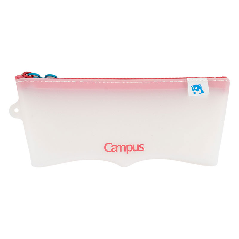 Zoff×Campus 本に寄り添うペンケース ピンク F-VBF350-L1-1