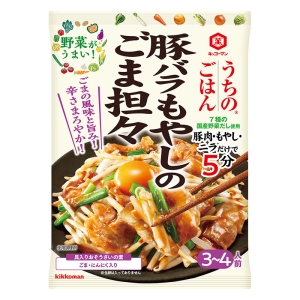うちのごはん 豚バラもやしのごま担々 82g