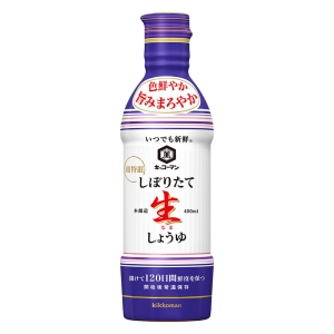 いつでも新鮮 しぼりたて生しょうゆ 450ml
