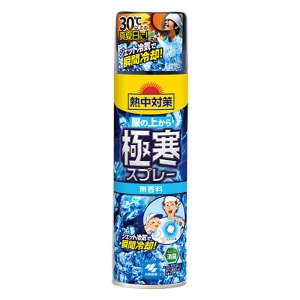 服の上から極寒スプレー 無香料 330ml
