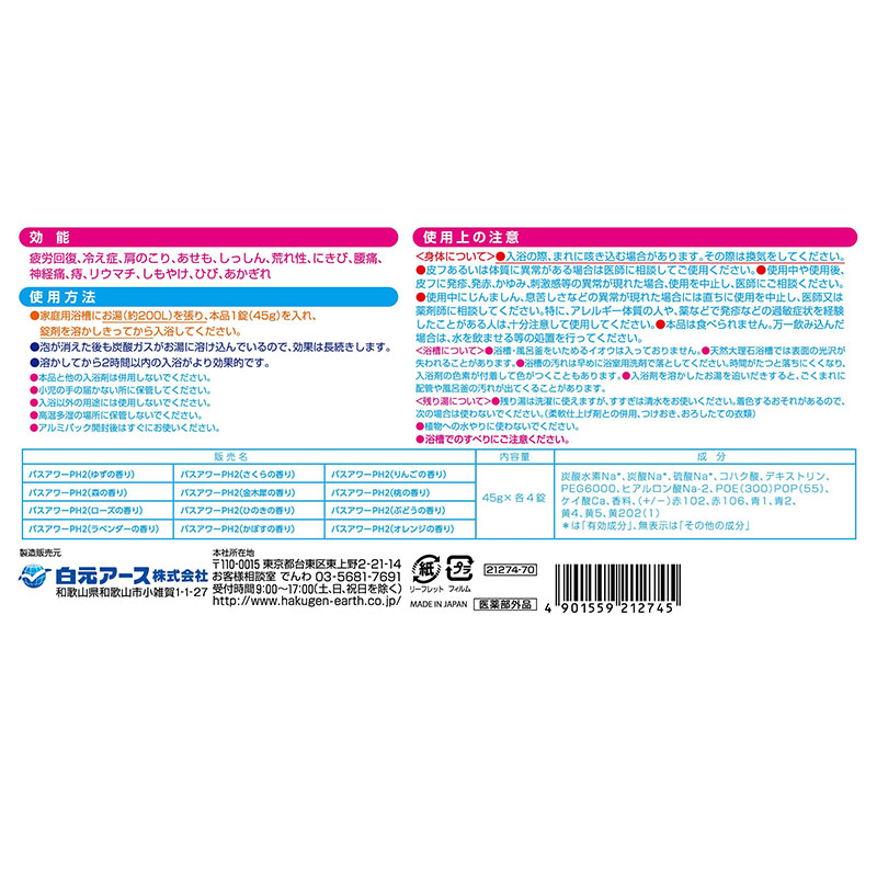 HERSバスラボ お楽しみパック 48錠入