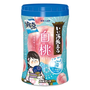 いい湯旅立ち ボトル納涼にごり湯 500g 白桃【医薬部外品】