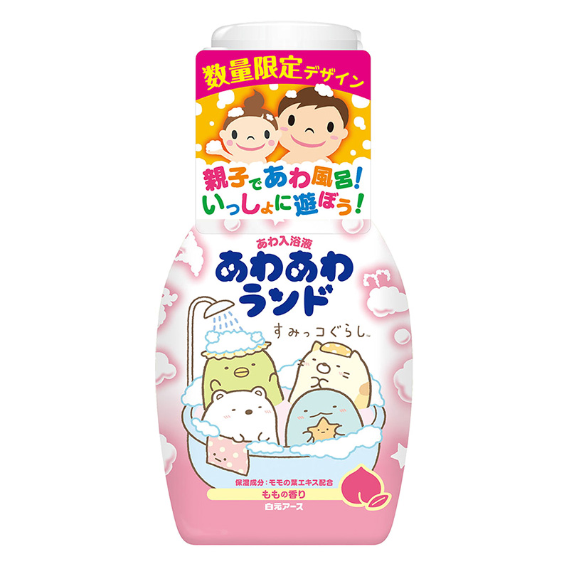 あわあわランド すみっコぐらし ももの香り 300ml