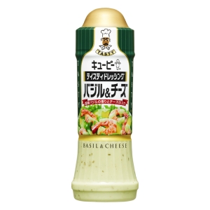 キユーピー テイスティドレッシング バジル&チーズ 210ml