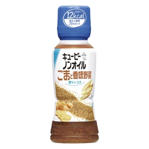 キユーピー ノンオイルごまと香味野菜 180ml