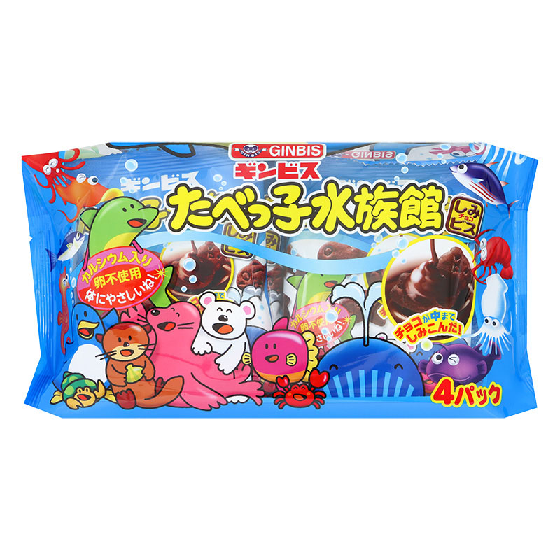 たべっ子水族館 4袋 120g