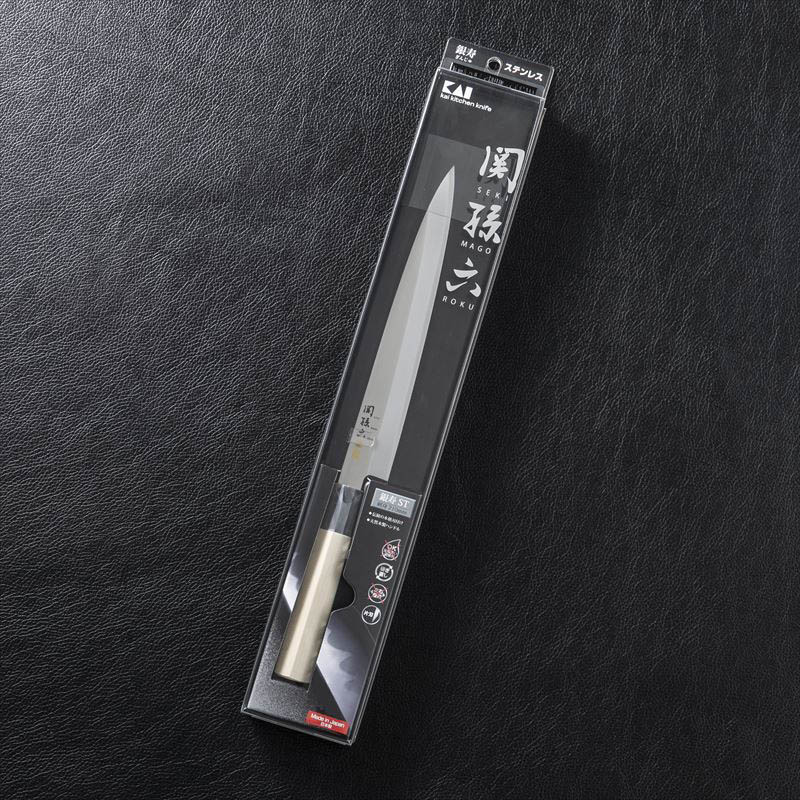 関孫六 銀寿ステンレス 和包丁 刺身 210mm