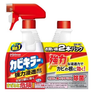 カビキラー 本体+替えペアパック 800g