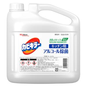 カビキラーアルコール除菌 キッチン用かえ業務用 5L