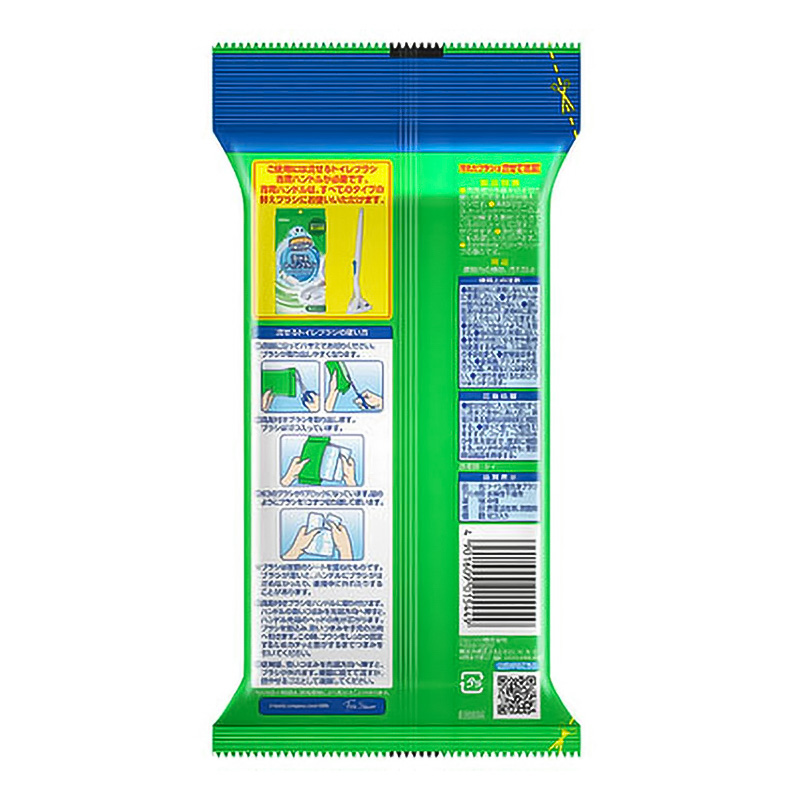 スクラビングバブル 流せるトイレブラシ フローラルソープ 付替ブラシ 1パック(12個)