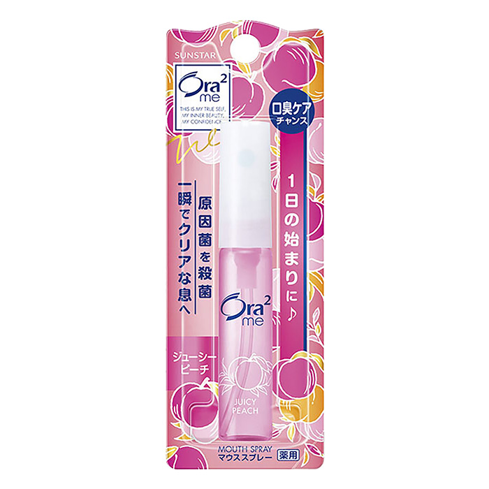 オーラツーミー マウススプレー ジューシーピーチ 6ml