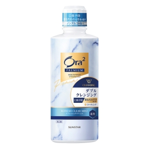 オーラツー プレミアム マウスウォッシュ ダブルクレンジング リフレッシュクリアミント 550ｍL【医薬部外品】