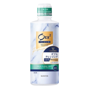 オーラツー プレミアム マウスウォッシュ ダブルクレンジング フレッシュフローラルミント 550ｍL【医薬部外品】
