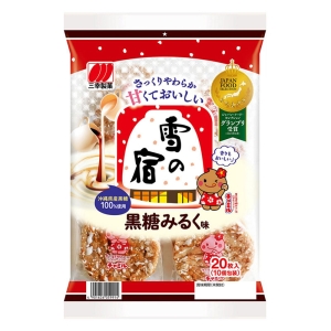 雪の宿 黒糖みるく味 20枚