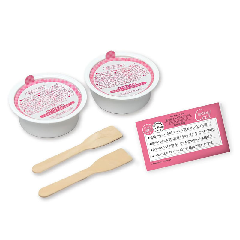 テンスターセシル 脱毛用ホットブライズワックス 40g×2