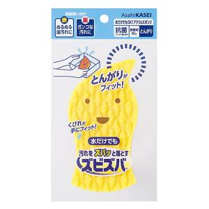 ズビズバ 水だけでもOK アクリルスポンジ とんがり